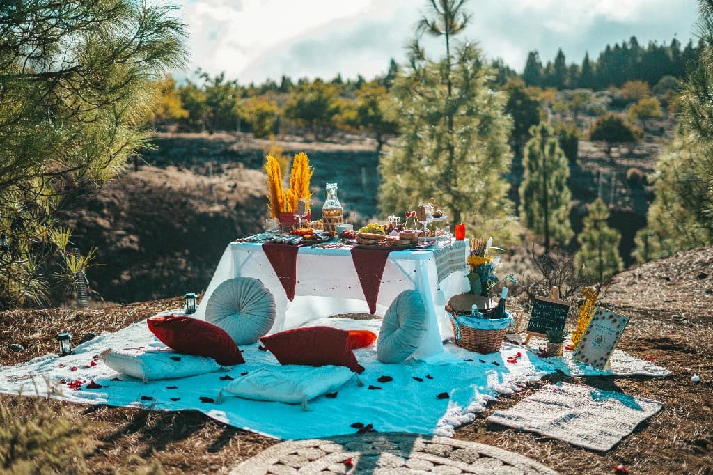 Los mejores lugares para un picnic romántico en Gran Canaria